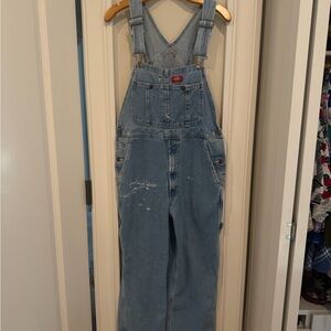 Dickies Light Blue Denim Women’s Overalls